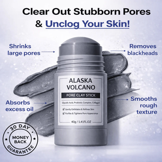 Alaska Volcano Pore Clay Stick